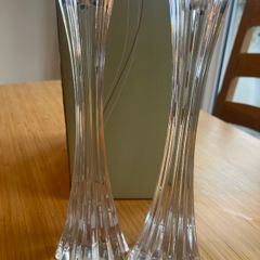Crystal candle holders