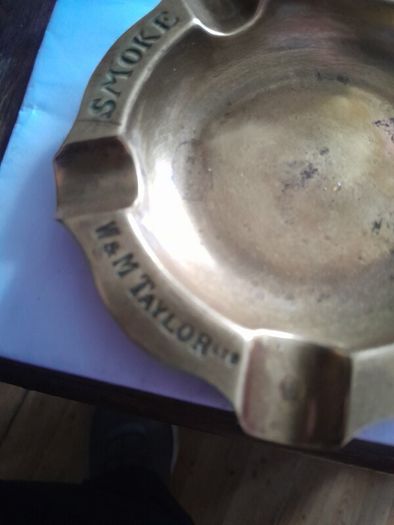 vintage brass ashtray Dublin