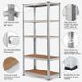 New Boltless Shelving Shelves Racking - Heavy Duty Image 7