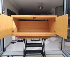Wooden TV stand