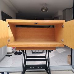 Wooden TV stand