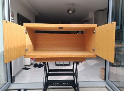 Wooden TV stand