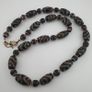 Antique Venetian Style Fancy Desgin Trade Glass Beads Necklace Image 3