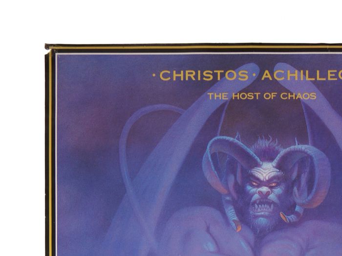Christos Achilleos The Host of Chaos Lord of the Rings Style/Fantasy >A1 Size Poster 1989