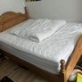 4ft 6 double solid pine bed Image 3