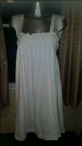 Tommy& Kate white cotton midi summer dress size UK24 EU52 Postage included