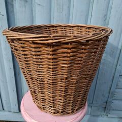 Vintage Wicker Waste Basket