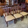 6 x Georgian Style Dining Chairs Image 2