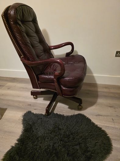director mahogany chair