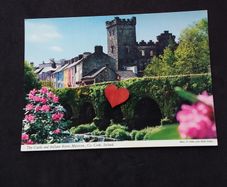 Ireland Postcard : The Castle and Sullane River , Macroom , Co. Cork
