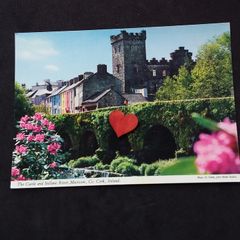 Ireland Postcard : The Castle and Sullane River , Macroom , Co. Cork