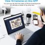 Wifi Camera 2 Pack, Home Security Camera for Baby & Elder, Pet Camera with Motion Detection, Night Vision, 2-Way Audio, 1080P Indoor Camera Wireless, Baby Monitor Works with APP & Alexa (FREE POSTAGE) Image 4