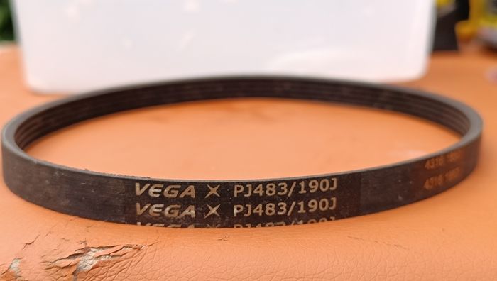 VEGA V-Belt PJ483 190J - 3 Ribs for DIY Model Motor Belt Parts
