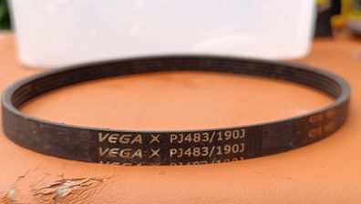VEGA V-Belt PJ483 190J - 3 Ribs for DIY Model Motor Belt Parts