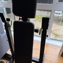 DOMYOS Tiltable Weights Bench with Collapsible Pegs - Bench Press Fold