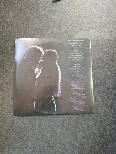 Kris Kristofferson & Rita Coolidge Full moon lp