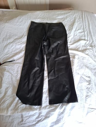 KiabivFaux Leather Jeans