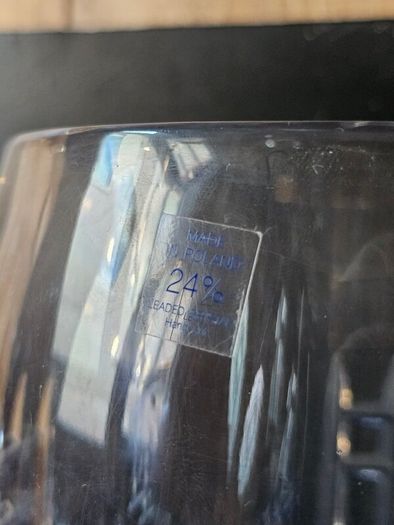 24% Lead Crystal Vase
