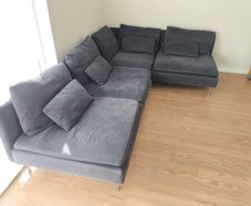 IKEA SODERHAMN Modular Corner Sofa - Dark Grey