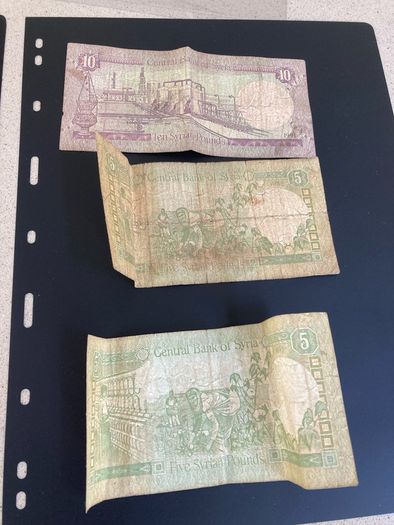 Syria banknotes lot