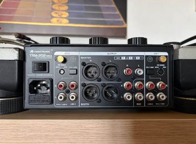 Omnitronic TRM-202 MK3 Rotary DJ Mixer Like New