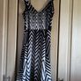 INSIDE Summer dress M black and white Image 3