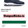 Premium Nike Air Max 97 Navy Blue White Image 5