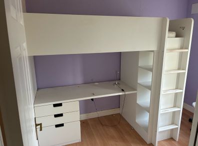 IKEA high sleeper for sale.