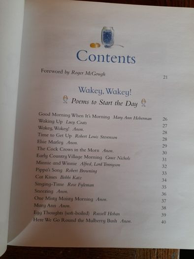 Large hardback book - Treasury of Nursery Rhymes and Poems