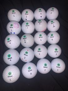 20 Seed SD-02 golf balls