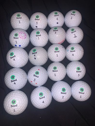 20 Seed SD-02 golf balls
