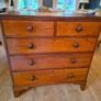 Victorian mahogany chest of drawers Image 2