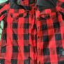 Denim Jacket Red Black Checkered Reserved S Size Image 6