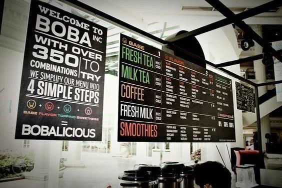Menu boards for take away and restaurants prints on pvc boards