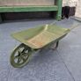 Vintage minature metal wheelbarrow Image 3