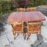 Oak Table And Chairs Image 3