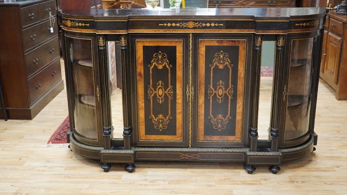 Victorian Ebonised Credenza