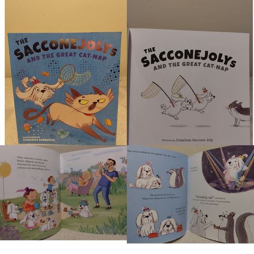 The SACCONEJOLYs and the Great Cat-Nap story book