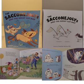 The SACCONEJOLYs and the Great Cat-Nap story book