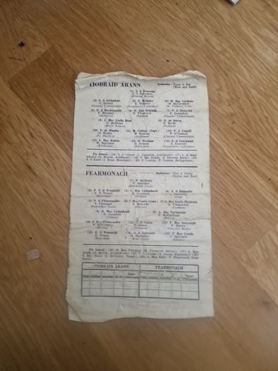 Vintage 1971 GAA Match Programme - Croke Park Triple Header Tipperary, Limerick, Fermanagh