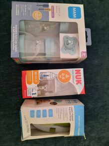 Baby bottles unopened