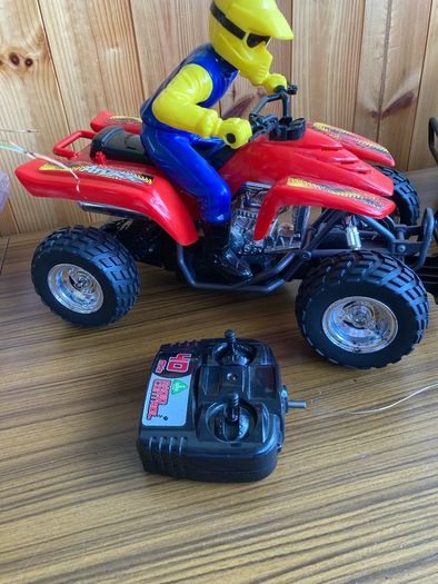 Toy Quad bike with figure And Control .