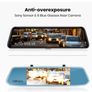 Mirror Dashcam 1080P Touch Screen Rear View Camera Image 3