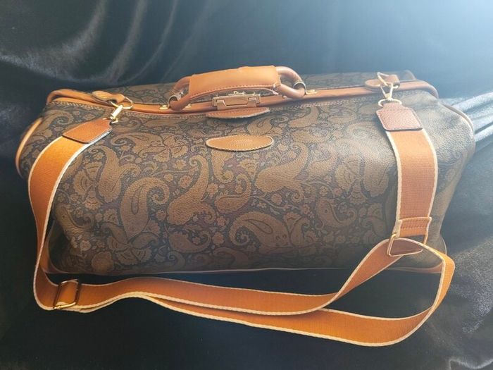 vintage Texier travel/duffel bag
