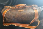 vintage Texier travel/duffel bag