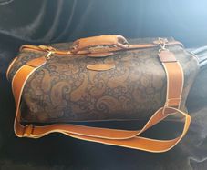 vintage Texier travel/duffel bag