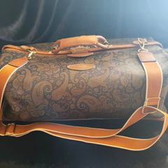 vintage Texier travel/duffel bag