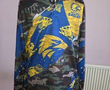 AFL West Coast Eagles "Skeletor" shirt -  Extra Large size