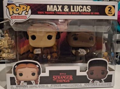 lucas and max stranger things funko