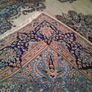 Huge rare Kirman Persian floor rug 9.5x7ft Image 8